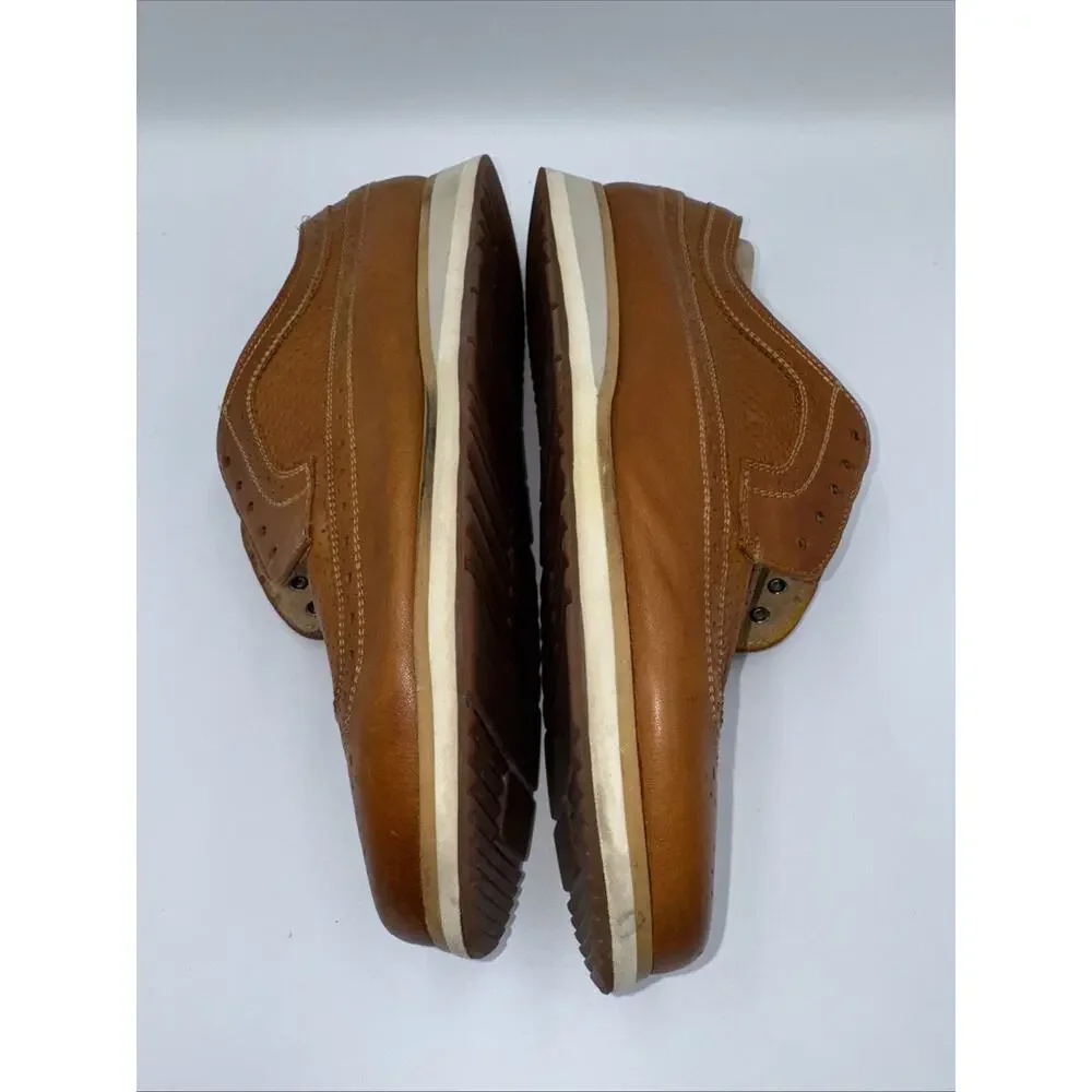 Florsheim Mens 9D Dress Shoes Limited Leather‎ Brown Flux Wing Tip Ox 15108-257